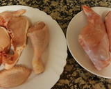 Foto del paso 1 de la receta: Pollo y conejo a la cerveza