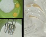 Foto langkah ke 3 dari resep Bolu Pandan Cokelat Sederhana.