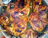 صورة لخطوة 7 من وصفة زرب الدجاج مع الأرز بالفرن 🌾