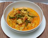 Foto langkah ke 3 dari resep Gulai Labu Siam Kacang Panjang.