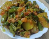 A picture of step 6 of French Beans Aloo ki Sabji.