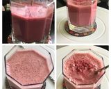 A picture of step 4 of Pink Latte (Beetroot Latte).