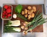 A picture of step 2 of Roasted fennel, new potato and tomato stew.