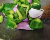 A picture of step 3 of Special Kadhai Paneer - A side dish for chapati.