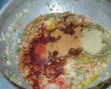 A picture of step 8 of Cheese Pav Bhaji.