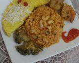 Foto langkah ke 4 dari resep NaSi Goreng Sehat Sedap Lengkap Lahap.