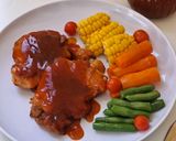 Foto langkah ke 7 dari resep Steak Ayam Barbeque.
