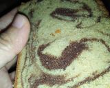 Foto langkah ke 8 dari resep Marmer cake kopi dan cokelat.