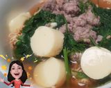 รูปขั้นตอนการทำที่ 7 ของ มาม่า ต้มจืดเต้าหู้หมูสับบบ #5