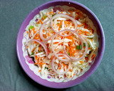 A picture of step 2 of Cabbage salad.