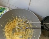 A picture of step 4 of Frieda’s Rhubarb Cake.