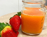 Foto del paso 2 de la receta: Licuado de naranja y fresas