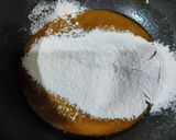 A picture of step 3 of Eggless, sugar-free atta cake.