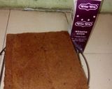 A picture of step 3 of Pakistan Flag Cake 🎂.