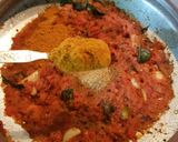 A picture of step 6 of Anchovies Fish Curry/Nethili Meen Kuzhambu.