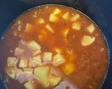 Foto del paso 2 de la receta: Sopita de coditos con carne molida