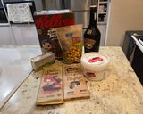 Foto del paso 1 de la receta: Turrón de chocolate, Baileys, avellanas y chocolate krispis