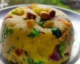 A picture of step 2 of Upma.