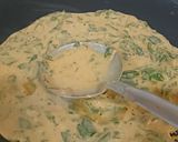 A picture of step 1 of Dill Leaves and Wheat Savoury Pancakes.