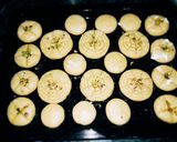 A picture of step 5 of Nankhatai.