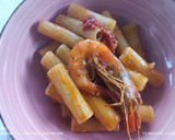 Foto del paso 6 de la receta: Pasta elicoidal en salsa de pomodoro y gambas