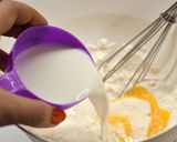 Nutellával töltött amerikai palacsinta recept fázis 2 fotója