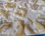 Foto del paso 5 de la receta: Tortelloni amb cuixot dolç i formatge amb beicom i roquefort