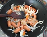 รูปขั้นตอนการทำที่ 6 ของ East meet west :Penne with stir fry sukiyaki
