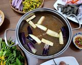 Hình bước làm 1 của món Lẩu mắm