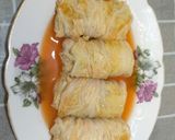 Foto langkah ke 6 dari resep Sawi gulung ayam.