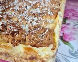 Une image de l'étape 8 de Carré pâtissier à la rhubarbe avec son crumble 😃.