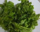 A picture of step 5 of Gizzard Salad #gizzardrecipescontest.