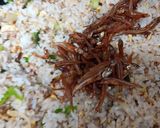 Foto langkah ke 4 dari resep Nasi goreng teri.