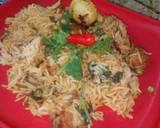 Chicken tandoor yellow biryani recipe step 41 photo