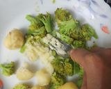 A picture of step 1 of Broccoli popper's.
