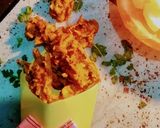 A picture of step 5 of Vegetable fritters.