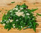 Cacio e pepe Spaghetti Squash with chive pesto recipe step 3 photo