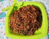 A picture of step 4 of Veg Chowmein.