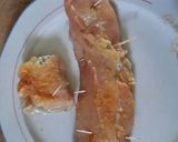 Petrezselymes krémmel göngyölt csirkemell, sült zöldségekkel recept fázis 4 fotója