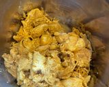 A picture of step 4 of Coconut Curry Chicken.