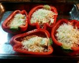 Foto del paso 4 de la receta: Morrones rellenos vegetarianos muy fáciles
