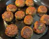 A picture of step 4 of Cheese stuffed Tteok Kalbi (떡갈비).