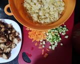 Une image de l'étape 3 de Gratin poulet legumes.