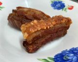 รูปขั้นตอนการทำที่ 1 ของ หมูกรอบผัดพริกเกลือ