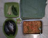 Foto langkah ke 2 dari resep 32. Pepes Ikan Mas.