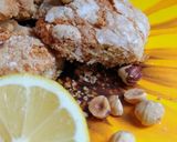Φωτογραφία βήματος 7 της συνταγής Μπισκότα 🍪 μαλακά με λεμόνι 🍋 και φουντούκια ολόκληρα