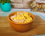 Foto del paso 4 de la receta: Huevos revueltos con jamón