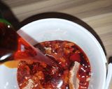 A picture of step 2 of Ogbono soup II.