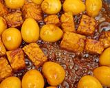Foto langkah ke 3 dari resep Sate Telur Puyuh & Tempe.