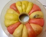 Foto langkah ke 6 dari resep Roti Kukus Pelangi.